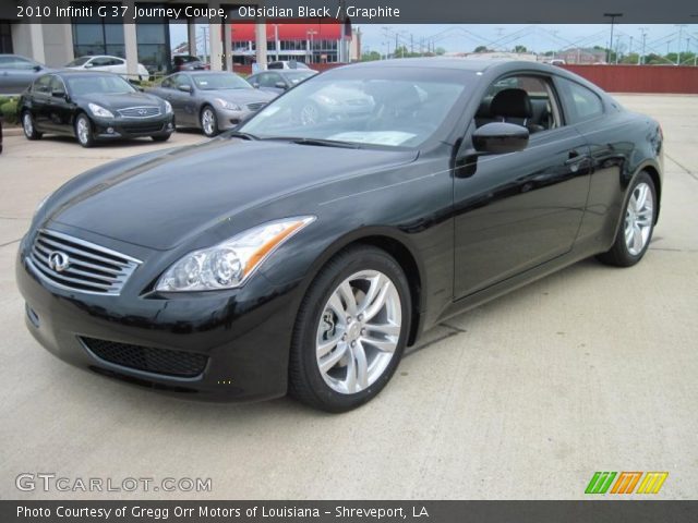 2010 Infiniti G 37 Journey Coupe in Obsidian Black