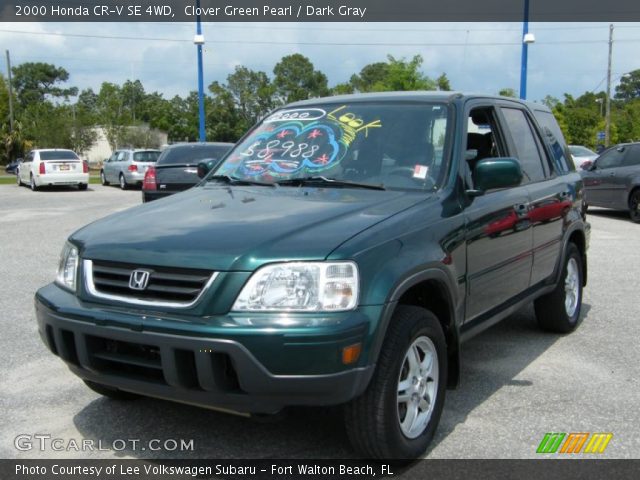 2000 Honda CR-V SE 4WD in Clover Green Pearl