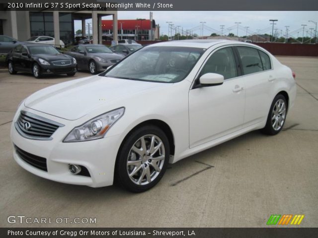 2010 Infiniti G 37 S Sport Sedan in Moonlight White