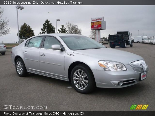2010 Buick Lucerne CXL in Quicksilver Metallic