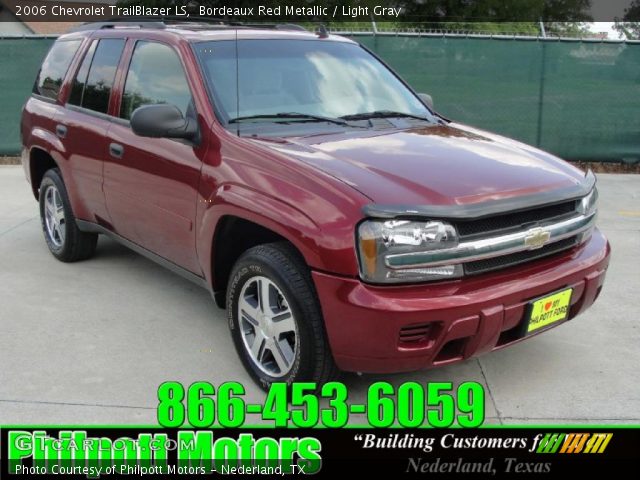 2006 Chevrolet TrailBlazer LS in Bordeaux Red Metallic