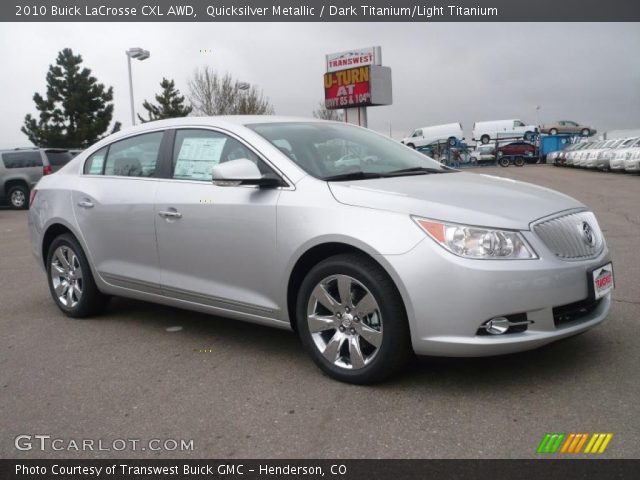 2010 Buick LaCrosse CXL AWD in Quicksilver Metallic