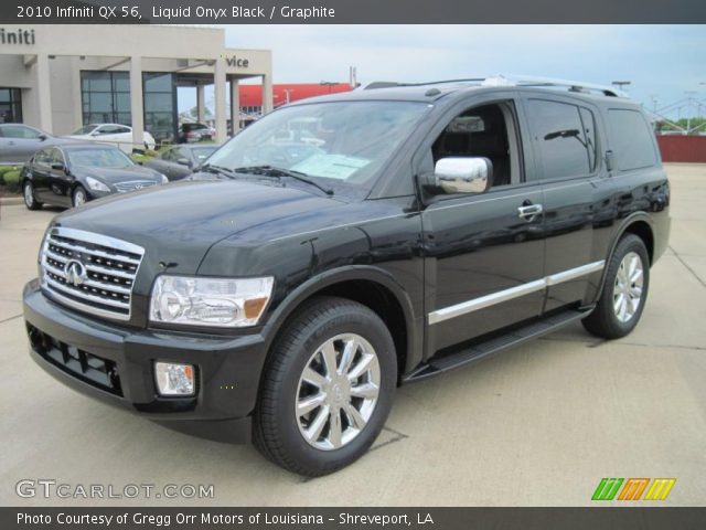 2010 Infiniti QX 56 in Liquid Onyx Black