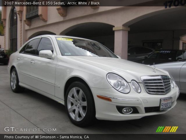 2007 Mercedes-Benz E 350 Sedan in Arctic White