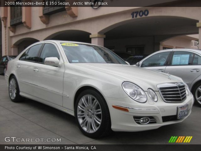 2008 Mercedes-Benz E 350 Sedan in Arctic White