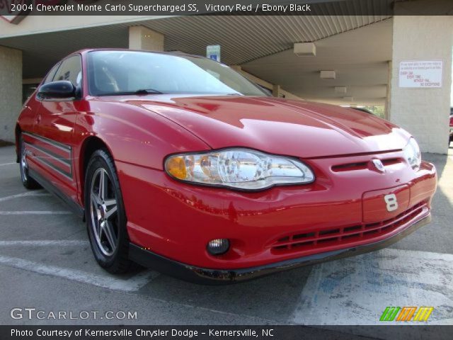 2004 Chevrolet Monte Carlo Supercharged SS in Victory Red