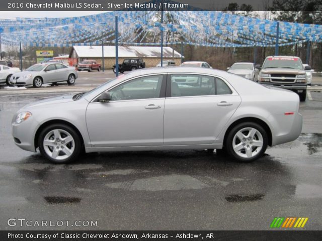 2010 Chevrolet Malibu LS Sedan in Silver Ice Metallic