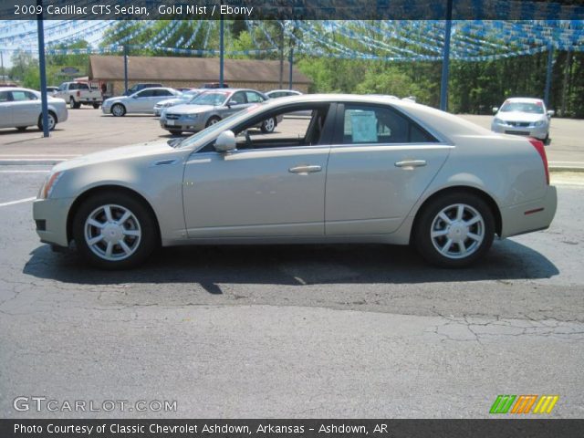 2009 Cadillac CTS Sedan in Gold Mist