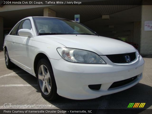 2004 Honda Civic EX Coupe in Taffeta White