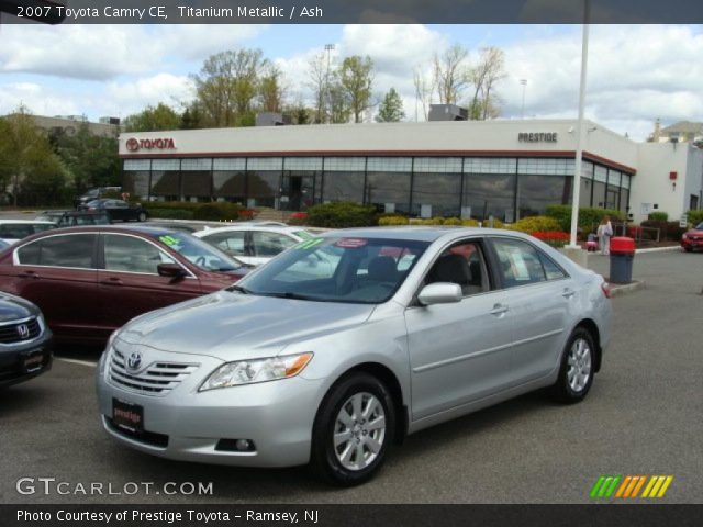2007 Toyota Camry CE in Titanium Metallic