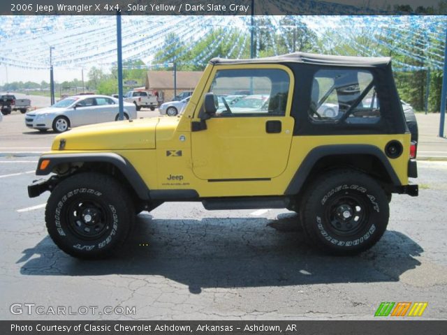 2006 Jeep Wrangler X 4x4 in Solar Yellow