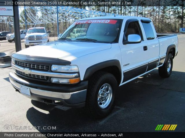 2002 Chevrolet Silverado 2500 LT Extended Cab 4x4 in Summit White