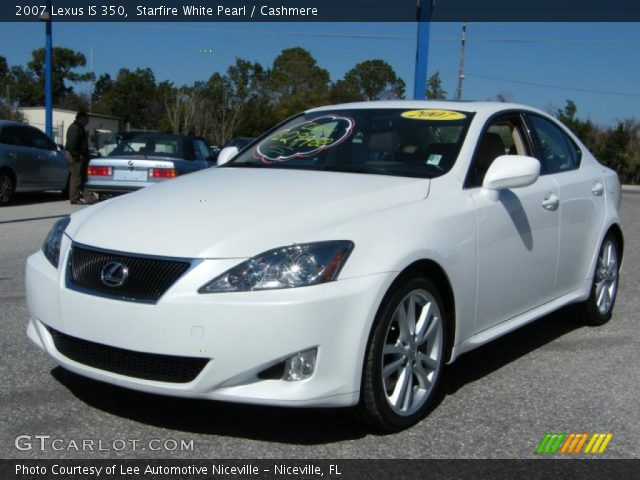 2007 Lexus IS 350 in Starfire White Pearl