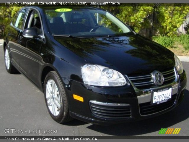 2007 Volkswagen Jetta Wolfsburg Edition Sedan in Black