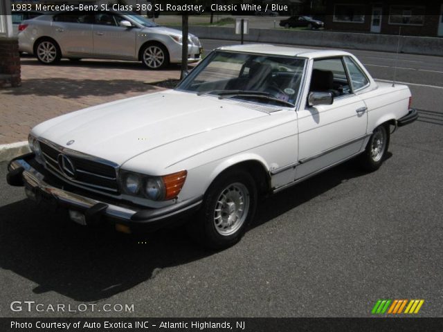 1983 Mercedes-Benz SL Class 380 SL Roadster in Classic White