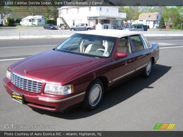 1998 Cadillac DeVille Sedan in Dark Cherry Metallic