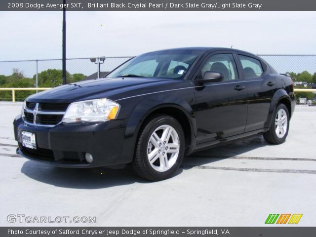 2008 Dodge Avenger SXT in Brilliant Black Crystal Pearl