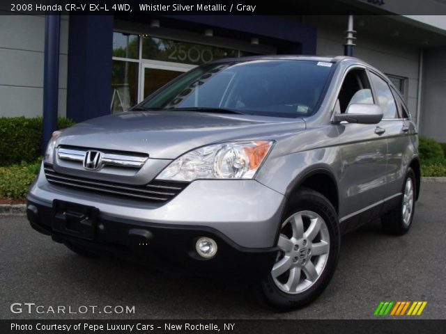 2008 Honda CR-V EX-L 4WD in Whistler Silver Metallic