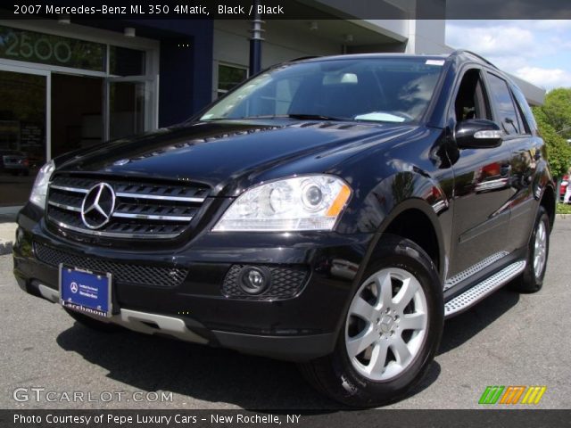 2007 Mercedes-Benz ML 350 4Matic in Black