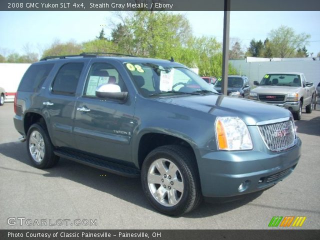 2008 GMC Yukon SLT 4x4 in Stealth Gray Metallic