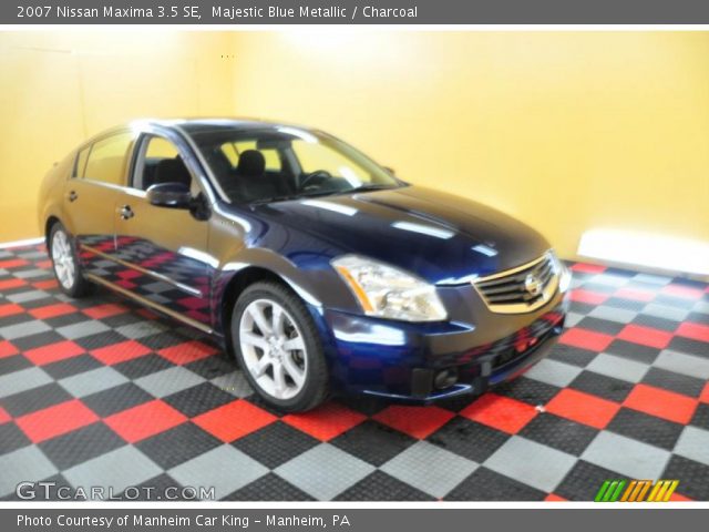 2007 Nissan Maxima 3.5 SE in Majestic Blue Metallic