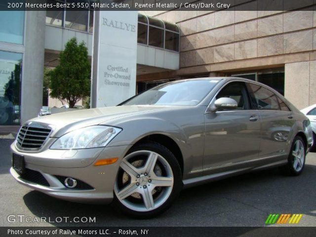 2007 Mercedes-Benz S 550 4Matic Sedan in Pewter Metallic