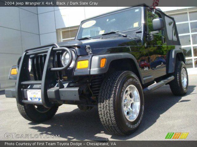 2004 Jeep Wrangler X 4x4 in Black