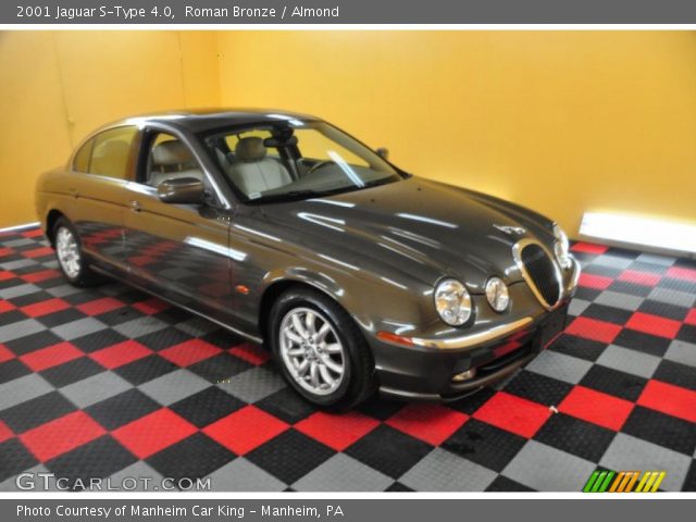 2001 Jaguar S-Type 4.0 in Roman Bronze