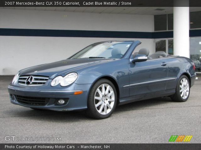 2007 Mercedes-Benz CLK 350 Cabriolet in Cadet Blue Metallic