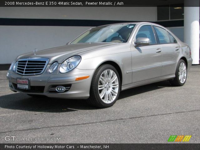 2008 Mercedes-Benz E 350 4Matic Sedan in Pewter Metallic