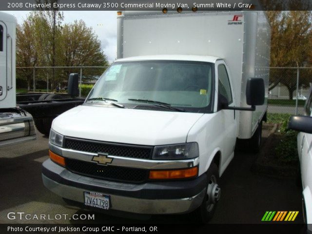 2008 Chevrolet Express Cutaway 3500 Commercial Moving Van in Summit White