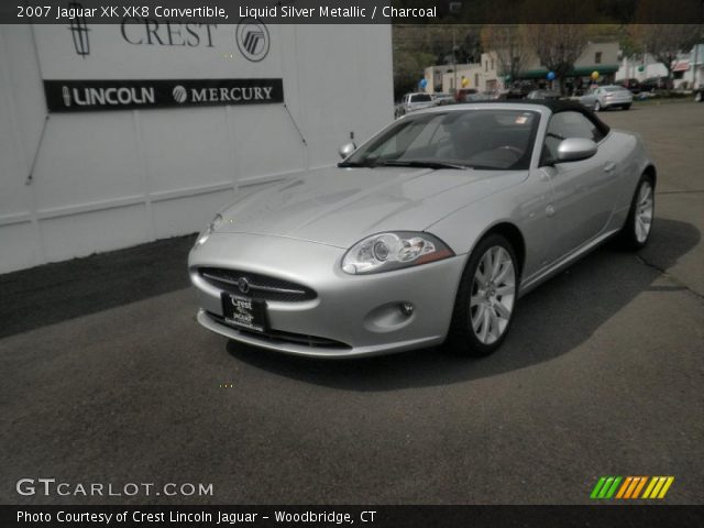 2007 Jaguar XK XK8 Convertible in Liquid Silver Metallic
