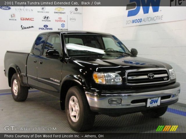2001 Toyota Tundra Limited Extended Cab in Black