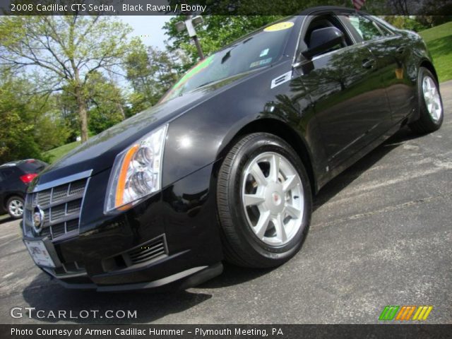 2008 Cadillac CTS Sedan in Black Raven