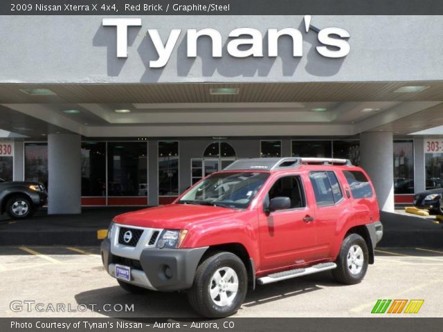 2009 Nissan Xterra X 4x4 in Red Brick