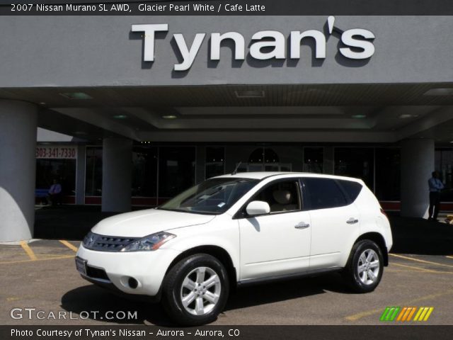 2007 Nissan Murano SL AWD in Glacier Pearl White