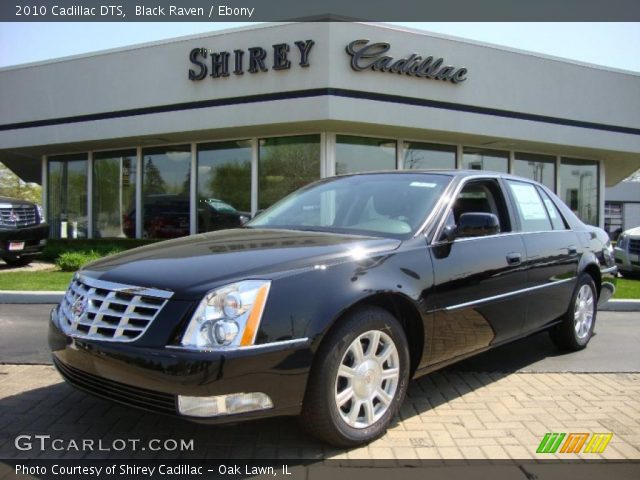 2010 Cadillac DTS  in Black Raven