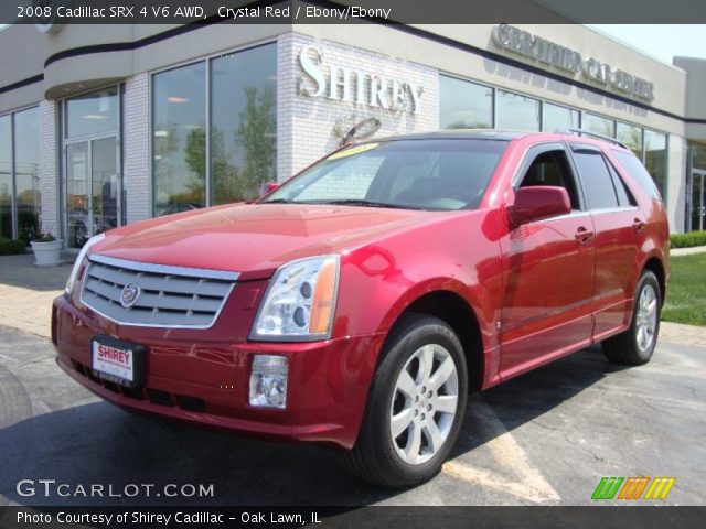 2008 Cadillac SRX 4 V6 AWD in Crystal Red