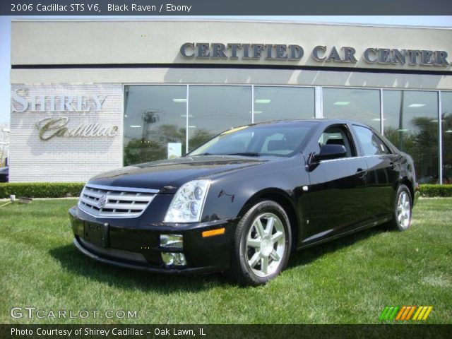 2006 Cadillac STS V6 in Black Raven
