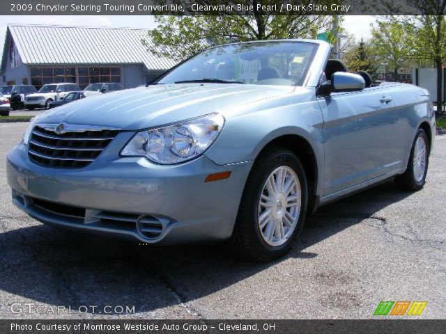 2009 Chrysler Sebring Touring Convertible in Clearwater Blue Pearl