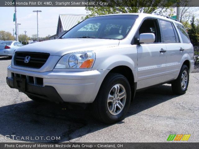 2004 Honda Pilot EX 4WD in Starlight Silver Metallic