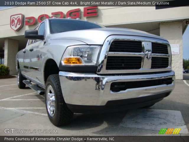 2010 Dodge Ram 2500 ST Crew Cab 4x4 in Bright Silver Metallic