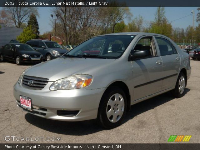 2003 Toyota Corolla CE in Lunar Mist Metallic