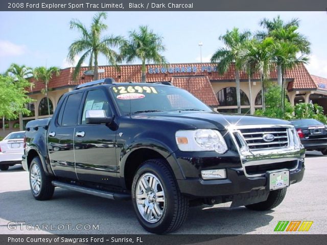 2008 Ford Explorer Sport Trac Limited in Black
