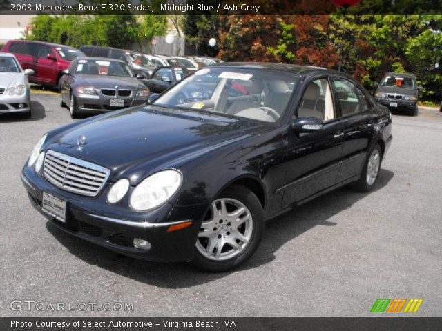 2003 Mercedes-Benz E 320 Sedan in Midnight Blue