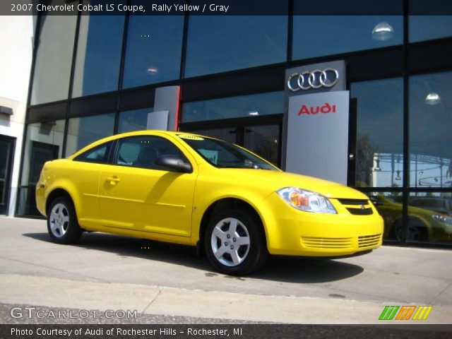 2007 Chevrolet Cobalt LS Coupe in Rally Yellow