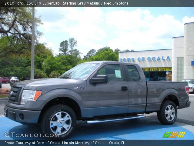 2010 Ford F150 STX SuperCab in Sterling Grey Metallic