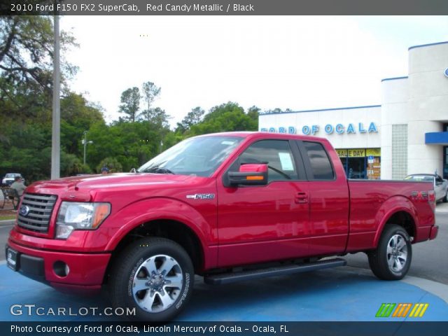 2010 Ford F150 FX2 SuperCab in Red Candy Metallic