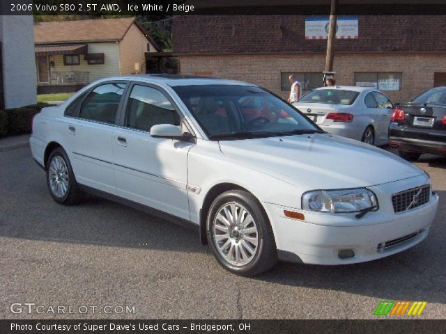 2006 Volvo S80 2.5T AWD in Ice White