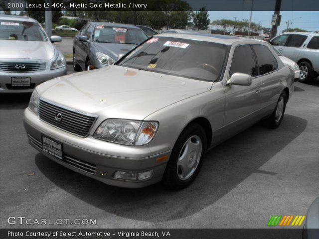 2000 Lexus LS 400 in Mystic Gold Metallic